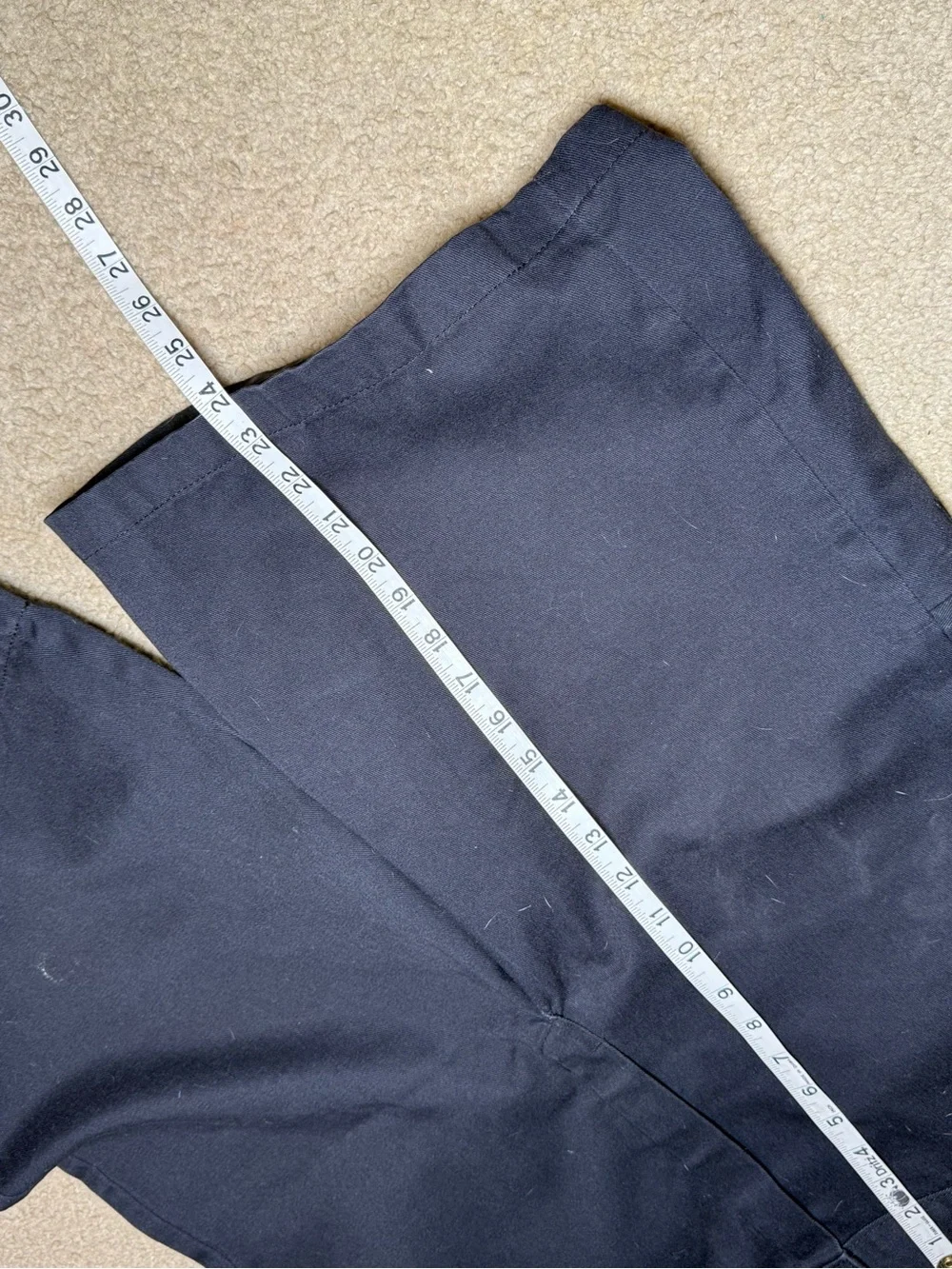 Dickies Navy Flat Front Work Shorts